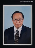 主要名稱：黃文範時年75歲獨照圖檔，第1張，共1張