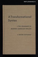 主要名稱：A Transformational Syntax圖檔，第1張，共1張