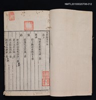 主要名稱：文選十二 卷五十五至卷六十/其他- 相關題名：海錄軒本《文選》圖檔，第2張，共2張