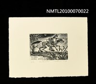 主要名稱：藏書票—唐吉訶德（月下馳騁）圖檔，第1張，共3張