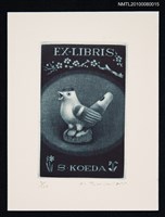 主要名稱：藏書票—Bird Whistle（鳥哨）圖檔，第2張，共3張