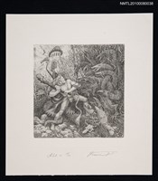 主要名稱：藏書票—Hercules feats（海克力斯的戰績 ）圖檔，第1張，共3張