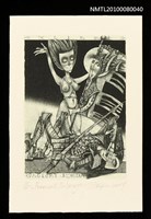 主要名稱：藏書票—Farewell Dulseneja（告別）圖檔，第1張，共3張