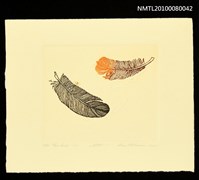 主要名稱：藏書票—Two Birds（兩隻鳥）圖檔，第1張，共3張