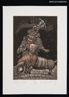 主要名稱：藏書票—Kukeri Fest.（Kukeri慶典）圖檔，第2張，共3張