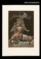 主要名稱：藏書票—Kukeri Fest.（Kukeri慶典）圖檔，第1張，共3張