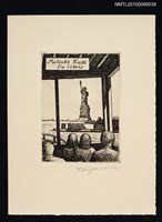 主要名稱：藏書票—自由女神像圖檔，第2張，共2張