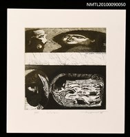 主要名稱：藏書票—兩人畫圖檔，第1張，共2張