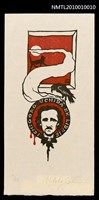 主要名稱：藏書票—Edgar Allan Poe Portrait圖檔，第1張，共2張
