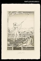 主要名稱：藏書票—凧揚（Kite-Flying）圖檔，第1張，共2張
