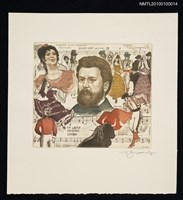 主要名稱：藏書票—Carmen par Bizet圖檔，第2張，共2張