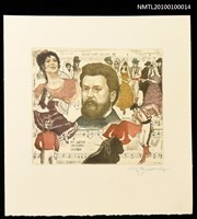 主要名稱：藏書票—Carmen par Bizet圖檔，第1張，共2張