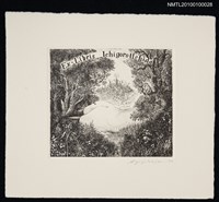 主要名稱：藏書票—A Rest in the Wood圖檔，第2張，共2張