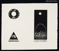 主要名稱：藏書票—○△□（Ring, Triangle & Square）圖檔，第2張，共3張