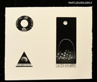 主要名稱：藏書票—○△□（Ring, Triangle & Square）圖檔，第1張，共3張