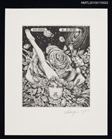 主要名稱：藏書票—カタツムリ（Snail）圖檔，第2張，共3張