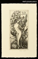 主要名稱：藏書票—死と乙女　第1楽章　アレグロ（Der Tod und das Madchen I Allegro）圖檔，第2張，共3張