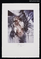 主要名稱：藏書票—昼と夜の間（Between Day and Night）圖檔，第1張，共3張