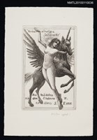 主要名稱：藏書票—一角獣と乙女 VI 私のただひとつの望み（Die Madchen mit dem Einhorn VI Meiner einzigen Sehnsucht）圖檔，第2張，共3張