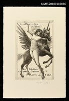 主要名稱：藏書票—一角獣と乙女 VI 私のただひとつの望み（Die Madchen mit dem Einhorn VI Meiner einzigen Sehnsucht）圖檔，第1張，共3張