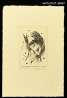 主要名稱：藏書票—妖精の環（The Round of the Fairy）圖檔，第1張，共3張