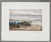 主要名稱：藏書票—時間と空間圖檔，第2張，共4張