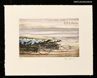 主要名稱：藏書票—時間と空間圖檔，第1張，共4張