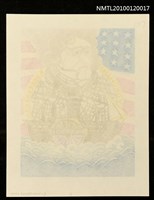 主要名稱：藏書票—マシュー・C・ペリー提督（1794-1858）圖檔，第4張，共4張