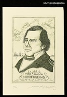 主要名稱：藏書票—マシュー・C・ペリー提督Ⅱ（1794-1858）（Olive）圖檔，第2張，共4張
