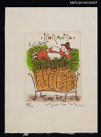 主要名稱：藏書票—まざーぐーすⅢ（Tommy Trot）圖檔，第2張，共3張