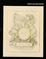 主要名稱：藏書票—置時計（Table Clock）圖檔，第3張，共3張