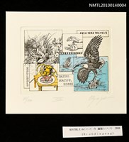 主要名稱：藏書票—《Brobdingnag》圖檔，第3張，共4張