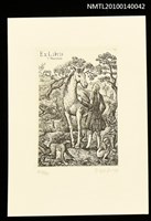 主要名稱：藏書票—馬の国（フウイヌムとの出会い）圖檔，第2張，共4張