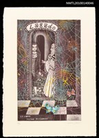 主要名稱：藏書票—ラピュタ（ラガードの研究所で）圖檔，第1張，共4張