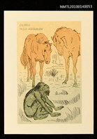 主要名稱：藏書票—馬の国（フウイヌムとヤフー）圖檔，第2張，共4張