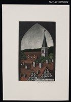 主要名稱：藏書票—ローテンブルグの教会圖檔，第2張，共2張