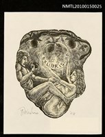 主要名稱：藏書票—アダムとイブ圖檔，第1張，共1張