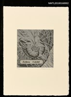 主要名稱：藏書票—編織圖檔，第1張，共1張