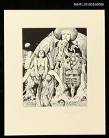 主要名稱：藏書票—天使與惡魔圖檔，第1張，共1張