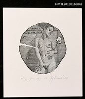 主要名稱：藏書票—女體圖檔，第1張，共1張