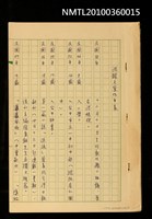 主要名稱：洪醒夫寫作年表圖檔，第1張，共7張