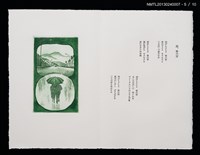 主要名稱：八つのパロール詞画集/副題名：「宮下登喜雄を囲む会」第五回刊本圖檔，第6張，共14張