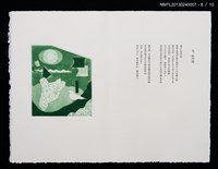 主要名稱：八つのパロール詞画集/副題名：「宮下登喜雄を囲む会」第五回刊本圖檔，第9張，共14張