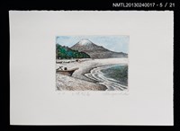 主要名稱：富士山．21 銅版画集圖檔，第6張，共27張