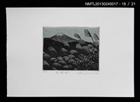 主要名稱：富士山．21 銅版画集圖檔，第19張，共27張