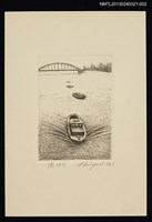 主要名稱：藏書票—隅田川圖檔，第1張，共1張