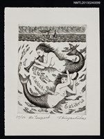 主要名稱：藏書票—the Tempest（暴風雨）圖檔，第1張，共1張