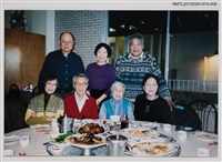 主要名稱：琦君夫婦與冰子等人合照8圖檔，第1張，共1張