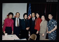 主要名稱：琦君出席婦聯美東分會主辦蔣公百年誔辰座談會4圖檔，第1張，共1張