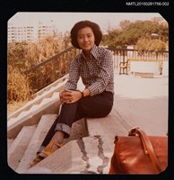 主要名稱：文友黎文娟母女照(黎文娟獨照)2圖檔，第1張，共1張